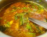 A picture of step 3 of Tomato Rasam.