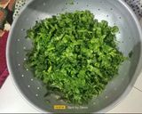 A picture of step 1 of Aloo Palak Sabji (Punjabi Style).