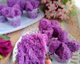 Foto langkah ke 3 dari resep Bolu Kukus Ubi Ungu Mekar.
