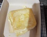 Foto langkah ke 4 dari resep Fried Toast Egg Matcha.
