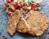 Foto del paso 5 de la receta: Tortilla o torreja frita de carne cortada a cuchillo! 😋