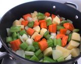 A picture of step 1 of Pea Ham Hock Soup.