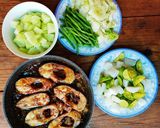 A picture of step 8 of Boiled Vegetables with Braised Catfish (Cá Kho Quẹt Style).
