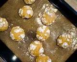 عکس مرحله 15 از دستور کوکی کدو حلوایی ترک دار (کوکی کرینکل) (Pumpkin cookies)