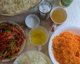 Фото кроку 1 до Маринована капуста з овочами.