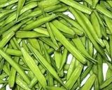 A picture of step 1 of Cluster beans Paruppu usili.