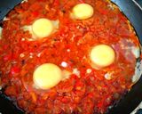 A picture of step 7 of Shakshuka.