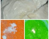 A picture of step 3 of Tricolour rava Idli in Microwave.