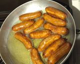 A picture of step 3 of Spaghetti & Sausage.