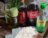 A picture of step 1 of Cola Cola Wings.