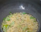 A picture of step 2 of Vegetable Upma.