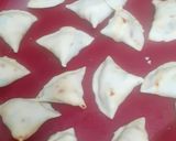 A picture of step 6 of The 3 C ' s Cocktail Samosas.