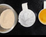 A picture of step 1 of Basbousa.