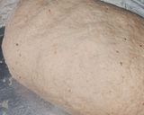A picture of step 1 of Ajwain parantha.