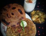 Jeera aloo,masala chaas with masala paratha recipe step 11 photo