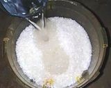 A picture of step 1 of Mango jam.