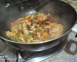 Foto del paso 3 de la receta: Espaguetis con pollo y curry al estilo tailandés en 20 minutos