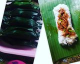 Foto langkah ke 4 dari resep Nasi bakar sambal petai.