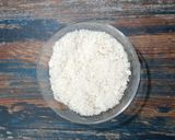 A picture of step 1 of Breadcrumb Halwa (Nut-free).