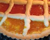Foto del passaggio 6 della ricetta Crostata Bongusto con Marmellata di Arance e Composta di Pesche Biologiche