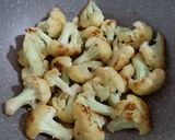 A picture of step 1 of Achari Gobhi.