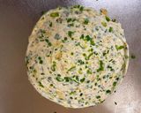 A picture of step 8 of Green Onion and Potato Chips Bread.
