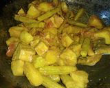 এঁচোড় চিংড়ি (echor chingri recipe in Bengali) রেসিপি ধাপ - 5 ছবি