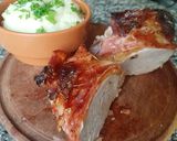 Foto del paso 4 de la receta: Solomillo de cerdo al horno caramelizado con manzanas y panceta