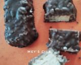 Foto langkah ke 1 dari resep Mochi Ubi Ungu Isi Wafer Cokelat.