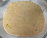 A picture of step 6 of "Aloo Paneer Tikkis & Stuffed Parathas".