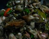Foto langkah ke 3 dari resep 089. Cumi Asin Cabe Ijo.