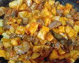 印尼辣炒馬鈴薯雞肝雞胗｜Sambal Goreng Kentang Ati Ampela的食譜步驟7照片