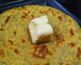 मक्का का मसाला पराठा (makka ka masala paratha recipe in Hindi) रेसिपी चरण 3 फोटो