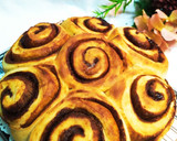 A picture of step 5 of Air-Fried Brown Sugar Cinnamon Rolls.