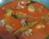 Foto langkah ke 4 dari resep Opor Kari Ayam Kental Spesial.