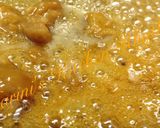 A picture of step 3 of Sajjappa (coconut sooji sweet kachori).