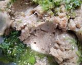 A picture of step 3 of Chicken Seekh Kabab.