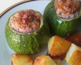 Foto del paso 4 de la receta: Calabacín relleno al horno