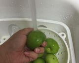 A picture of step 1 of Enchiladas Verdes.