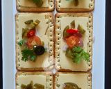 A picture of step 1 of Crispbreads Canape.