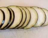 A picture of step 1 of Melanzane panini aubergine sandwiches.