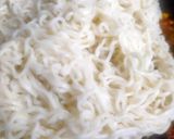 A picture of step 2 of Red Maggi noodles Momos.