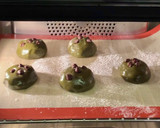 A picture of step 12 of Matcha Mochi Cookie🍪🥰.