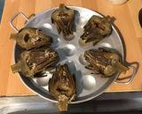 Une image de l'étape 7 de Artichauts violets gratinés au pecorino.