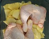 Foto del paso 2 de la receta Pollo al horno con patatas panaderas