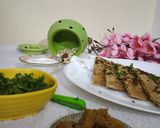 A picture of step 6 of Dry fruits Parathas.