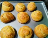 Foto langkah ke 7 dari resep Kue Soes Vla Vanilla Keju.