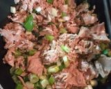 A picture of step 3 of Easy canned tuna pasta bake.