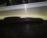 A picture of step 2 of Chocolate burfi.