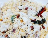 A picture of step 5 of Suji upma.